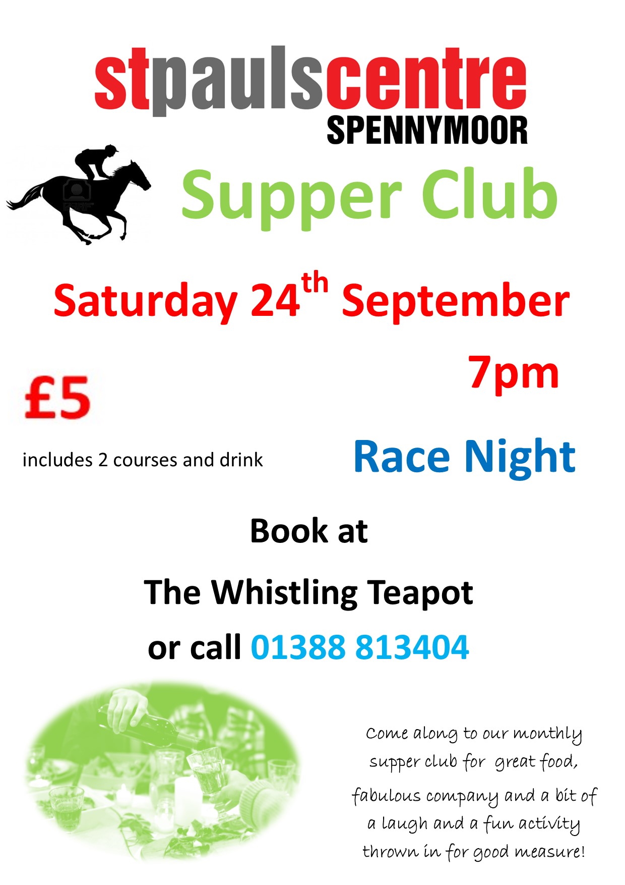 September Supper Club poster